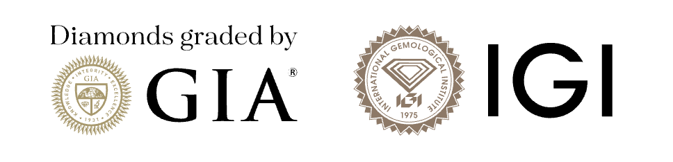 Diamonds graded by GIA - Gemological Institute of America
